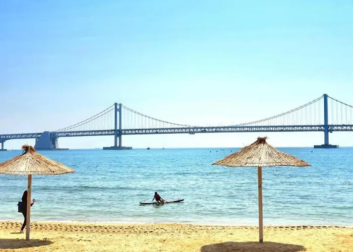 Gwangan Beach광안리 드론쇼 매주토요일8시10시 바다가 보이는 아파트 부산광역시
